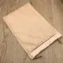 Custom Gold Pink Satin Hair Extension Packaging Bag
