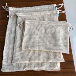 Cotton Mesh Produce Bags Sets