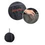 Gelory 2024 Customized Logo Lightweight Barrel Style Polyester Exercise Gym Duffle Bag With Shoe Compartments