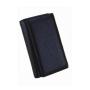 Short Style Ladies Cowhide Leather Key Wallet With Key Rings Multifunction 3 Folds Leather Key Holder Wallet