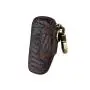 Wholesale Vintage Car Key Holder Pouch Luxury Cowhide Leather Key Bag With Key Ring