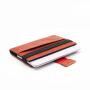 2018 NEW arrival slim minimalist front pocket RFID elastic band leather card holder