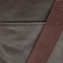 Across body bag chocolate PU mens shoulder bag flight bag