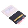Genuine Leather Business ID Credit Card Holder  Wallet