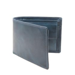 Nice color customized Vintage genuine leather trifold men wallet