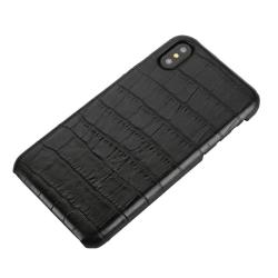 Top Quality Crocodile Embossed Leather Cell Phone Case