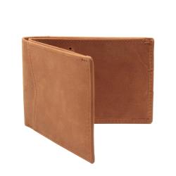 Minimalist RFID Blocking Leather Bifold Wallet Compact Credit Card Wallet