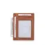 Sunny Leathers RFID Blocking Genuine Leather Credit Card Holder Front Pocket Wallet With ID Card Window