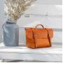 2019 New Original Women's Handbag Made Of Cod-leather And Vintage Hand-made Vegetable Tanned Dumpling Bag For Women