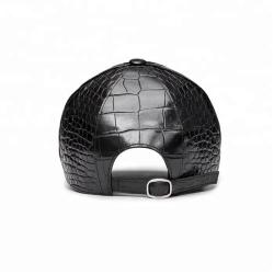 Custom Casquette Gorras Promotional Designer Alligator/Crocodile Skin Hat Baseball Cap For Man Manufactures