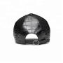 Custom Casquette Gorras Promotional Designer Alligator/Crocodile Skin Hat Baseball Cap For Man Manufactures