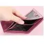 Minimalist Women Cowhide Leather Bi-fold Wallet