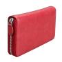 Long Style Zip Travel Passport Wallet Leather Phone Case Wallet Multi-slots Card Wallet