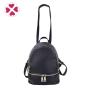 Women british style england mini small black genuine leather backpack