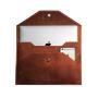 High quality genuine leather laptop bag leather laptop cover sleeve