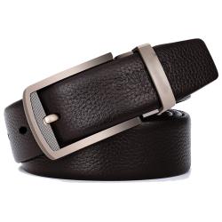 Genuine leather belt as gift high quality belt for men