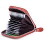 Organ Multi Card cowhide Leather Card Case Multifunction ID card holder Leather Coin Purse