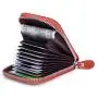 Organ Multi Card cowhide Leather Card Case Multifunction ID card holder Leather Coin Purse