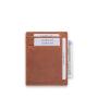 Sunny Leathers RFID Blocking Genuine Leather Credit Card Holder Front Pocket Wallet With ID Card Window