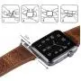Watch Strap New Arrival Luxury Crazy Horse Leather for Apple Watch OEM/ODM Customize 22mm Calf Leather Watch Band Calfskin 120mm