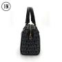 customized  logo tote bag design 2024 new arrive printed leather handbag  custom boston tote bag for ladies and girls