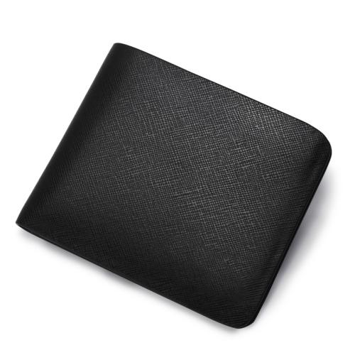 Super thin men's wallet genuine leather brief wallet