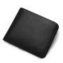 Super thin men's wallet genuine leather brief wallet
