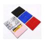 OEM ODM Custom Brand Name Real Skin Leather Classic Luxury Credit Card Holder Wallet Business ID Card Holders