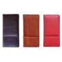 Personalized gift document organizer leather travel document wallet