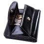 RFID Leather Wallet Ladies Short Oil Wax Leather Wallet