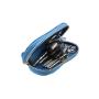 Multi-function Cowhide Leather Key Pouch Key Holder Ring Crocodile Pattern Key Bag Key Holder Chain
