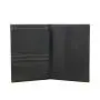 High quality Leather passport holder gift men's passport holder with logo embossing