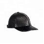 Gorras De Beisbol Wholesale Customized Men Genuine Snake Skin Leather Strapback Sport Baseball Caps Hats Manufacturer
