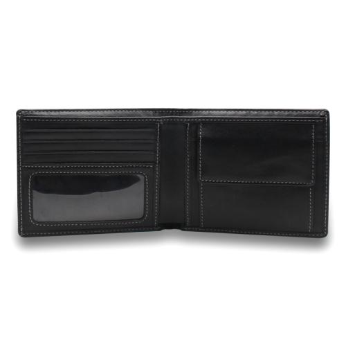 Nice wallet gift genuine leather men wallet with ID licence window