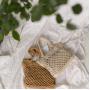 2019 Korean Super Fire Hollow Fishing Net Woven Bag Artistic Small Travel Beach Hand Bill of Lading Shoulder Bags