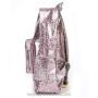 School large capacity compartments outdoor fashion girls bling glitter backpack