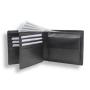 DDP shipping genuine leather wallet for men trifold men wallet