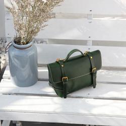 2019 New Original Women's Handbag Made Of Cod-leather And Vintage Hand-made Vegetable Tanned Dumpling Bag For Women