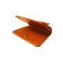 RFID Leather Wallet Ladies Short Oil Wax Leather Wallet