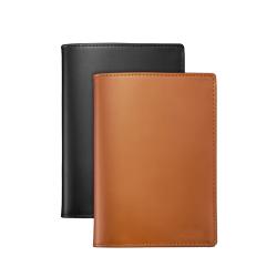 OEM vegan leather passport holder cover RFID