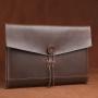 High quality real leather tablet PC case business laptop bag envelope bag