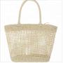 New Ladies Beach Rattan Straw Tote Bags Hollowed Out Casual Woven Shopping Bag