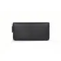 Leather long men wallets customized leather clutch zipper wallets men