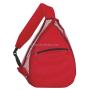 Gelory 2024 Promotion Lightweight Polyester Mesh Fabric Custom Logo Single Strap Custom Shoulder Backpack