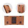 Slim leather wallet men RFID elastic band men wallet with coin pocket