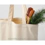 Custom Unbleached Canvas Messenger Tote Bag