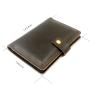 High quality soft crazy horse genuine leather passport holder card holder passport holder