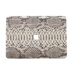 OEM ODM Trending Custom Logo Luxury snake skin Leather Hard Shell Laptop Case Cover for Macbook Pro Air 13 14 15 16 inch