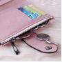 Wholesale New 2019 Fashion Short Wallets PU Leather Ladies Purse Zipper Wallet Women