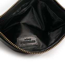 Endurable nice PU leather wallet card holder small card holder pouch with zipper
